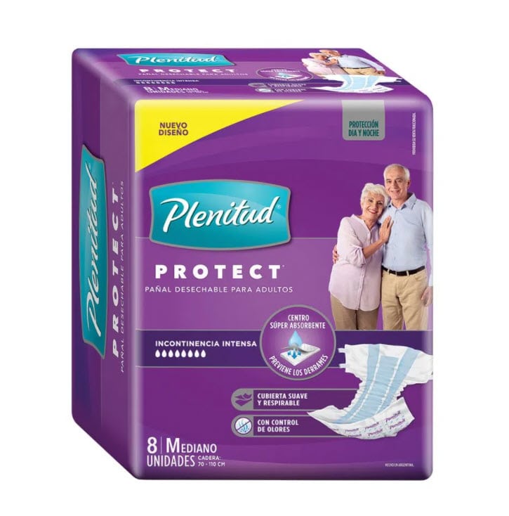 Newclears Pañales para adultos con pestañas para hombres y mujeres Cuidado  de la incontinencia, absorbente desechable para discapacidad Cuidado
